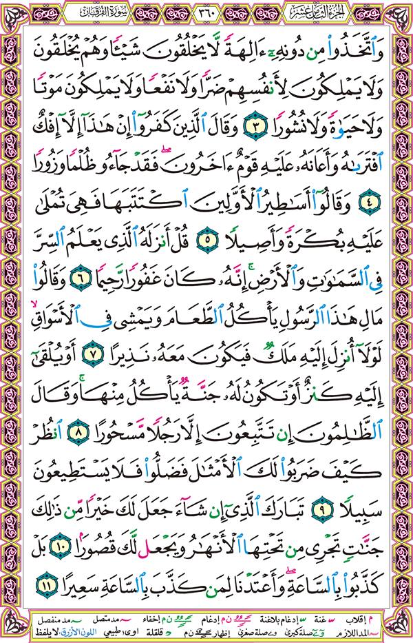 صفحة قرآن 360