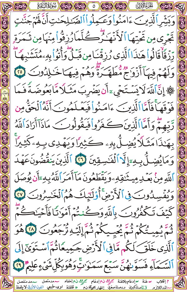 صفحة قرآن 5